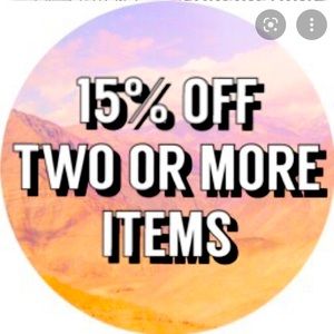 2+ items save 15%